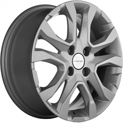 Фото Диск 15 6J*15 4/100/60,1+40 Khomen Wheels KHW-1503 (X-Ray) Gray-FP