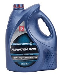 Фото Масло Лукойл АВАНГАРД 15W40 CF-4/SG   5л. диз. мин.  С/П (19309)