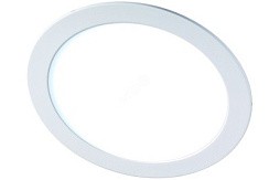 фото Светильник LED встраив., Круглый, 12W, 4000K. D170мм,, белый встраиваемый круг Jazzway