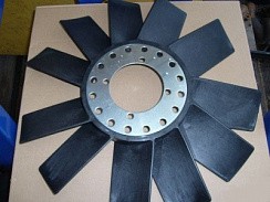 Фото Крыльчатка вентилятора ГАЗель-3302 Бизнес,NEXT дв Cummins 2,8 голая (410мм) PRAVT