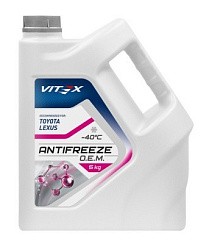 Фото Антифриз красный   5кг. VITEX O.E.M for Toyota Lexus (розовый)