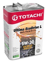 Фото Масло TOTACHI Ultima EcoDrive L  5W30 C3 SN/CF   4л. син.
