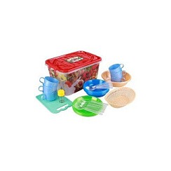 Фото Набор д/пикника "Гурман" 15л (6 персон) М3059 (пластик)