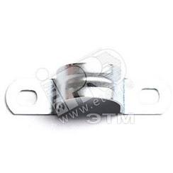 Фото Скоба металлическая 19мм двухлапковая оцинкованная (лужёная) 53355