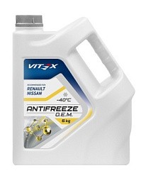 Фото Антифриз желтый   5кг. VITEX x O.E.M. for Renault Nissan
