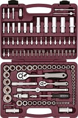 Фото Набор инструмента 108шт THORVIK 1/4", 1/2"DR