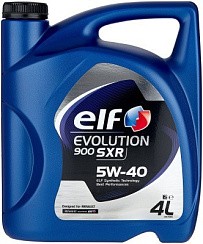 Фото Масло ELF Evolution 900 SXR  5W30 A5/B5 SL/CF   4л. синт. 11080501,10160501