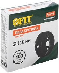 Фото Пила круговая инструментальная сталь 110 мм FIT