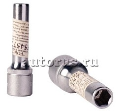 Фото Головка торцевая 12мм 6-гран. 1/2 FORCE 54512