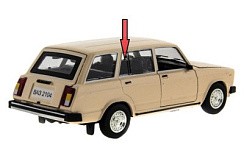 Фото ВАЗ 2104 Стекло задней двери неподвижное тонир. 394х273