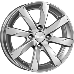 Фото Диск 14 5,5J*14 4/100/67,1+39 Джемини дарк плат. K&K