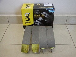Фото Колодки тормозные задние ГАЗ 31029,3110,31105 Волга ( к-т 4 шт ) G-part ГАЗ