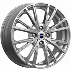 Фото Диск 15 6J*15 4/100/60,1+50 КС888 Меандр-ориг.дарк плат K&K