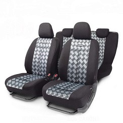 Фото Автомобильные чехлыТТ,полиэстер/велюр,9 предметов.передний/задний ряд,1/6 TT902J CHESS