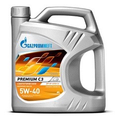 Фото Масло Gazpromneft Premium 5W40  C3  SP 4л. синт
