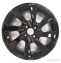 Фото Диск 15 6J*15 4/98/58,6+35  2194 литой "Арин берд" ОАО "АВТОВАЗ" ЧЕРНЫЙ