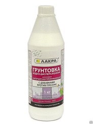Фото Грунт интерьерный проникающий против плесени Лакра, 1л