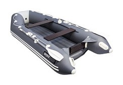 Фото Лодка надувная "АКВА 3400", НДНД, графит/светло-серый