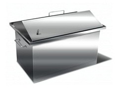 Фото Коптильня Ольховый дым "Фортуна"450х300х250 2 мм