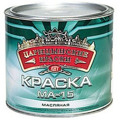Фото Краска МА-15 масл.белая "Царицынская" 0,8 кг