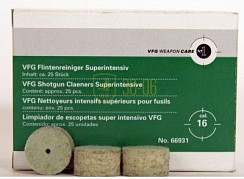 Фото Тампон VFG фетровый SUPER (с медной нитью) для чистки гладкоствольных ружей, кал.16