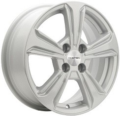 Фото Диск 15 6J*15 4/100/54,1+48 Khomen Wheels KHW-1502 F-Silver