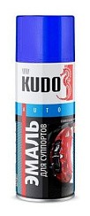 Фото KUDO Краска-спрей для суппортов (синяя) 520мл  KU-5212