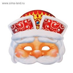 фото Маска карнавальная "Дед Мороз", 26,5 х 23,9 см