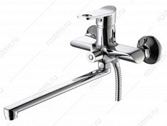 Фото Смеситель д/ванны SL137-006E одноручковый, длинный поворот.излив, Хром, РМС