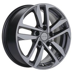 Фото Диск 16 6,5J*16 5/114,3/67,1+45 Khomen Wheels KHW-1612 (Mazda3/ix35) Gray-FP