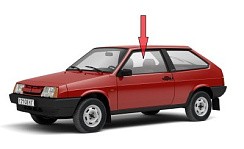 Фото ВАЗ 2108 Стекло передней двери опускное левое 1060х526