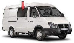 Фото ГАЗ 2705 Стекло двери фургона (ГАЗель фургон)