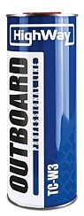 Фото Масло 2Т TC-W3 HighWay OUTBOARD   1л. мин.