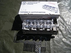 Фото (409051-3906562.) Головка блока цилиндров УАЗ-3163 Патриот,ПРОФИ дв.ЗМЗ-409051 ЕВРО-5 (стар сист. охл до 2019 г)