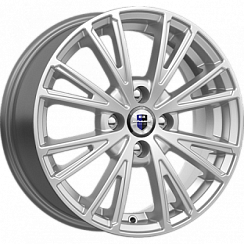 Фото Диск 15 6J*15 4/100/54,1+46 КС888 Меандр-ориг. сильвер K&K