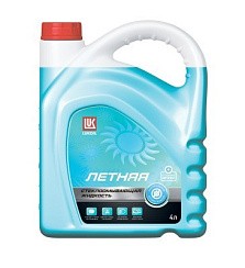 Фото Омыватель стекол летний 4л. Лукойл с Нейтральным ароматом