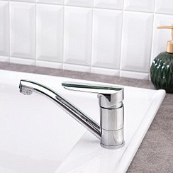 Фото Смеситель д/кухни B8274-14А латунь Д35