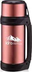 Фото Термос 800 мл LARA (бронза)  Спец пробка, двойные стенки