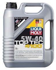 Фото Масло LIQUI MOLY Top Tec 4100  5W40 C3 SN   5л. синт. 7501