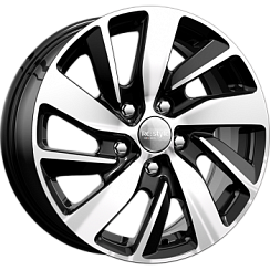 Фото Диск 16 6,5J*16 5/112/57,1+46 КС741 (Skoda Octavia) алмаз черн K&K