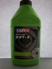 Фото Тормозная жидкость DOT-3 455гр. LUXE