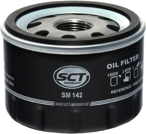 Фото Фильтр масляный SCT SM 142 Renault (Ларгус)