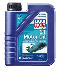 Фото Масло 2Т TC-W3 LIQUI MOLY Marine Motor Oil   1л. мин.↑25019