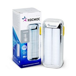 Фото Фонарь-светильник 10Вт COB LED 4B 2мА.ч зарядка от  USB Космос КОС118LED