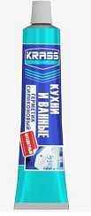 Фото Герметик для кухни и ванны Бесцветный KRASS 80мл