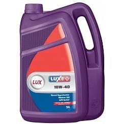 Фото Масло LUXE Люкс 10W40 SJ/CF   5л.  п/с. (М4з14Г)