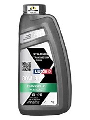 Фото Масло трансмиссионное 80W90 GL-4/GL-5 LUXE   1л. TRANSSOL X мин. АКЦИЯ