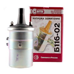 Фото Катушка зажигания ГАЗ,УАЗ,ПАЗ Б-116-02  Ст.Оскол