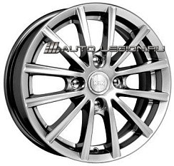 Фото Диск 13 5,5J*13 4/98/58,6+35 Баттерфляй блэк плат. K&K(7025)