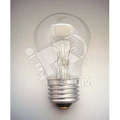 Фото Лампа накал. 60вт E27 прозр. ЛОН Б-230-60-4 (колба А50) АКЦИЯ!!!